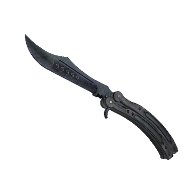 | Coltello a farfalla blu (fabbrica nuova)