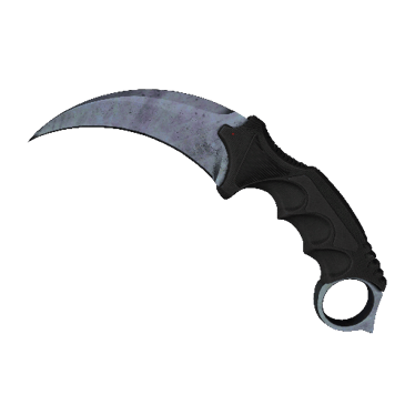 Karambit | Acciaio blu (testato sul campo)