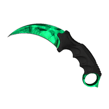 obsu Karambit | زمرد گاما داپلر (کارخانه جدید)