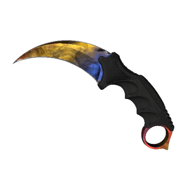 1 Karambit | Marble Fade (Fabrică nouă)