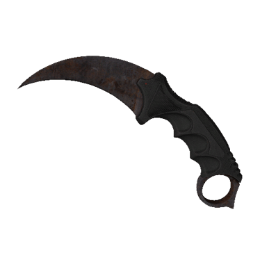 0 x Karambit | Rezavý kabát (poškrábaný v bitvě)