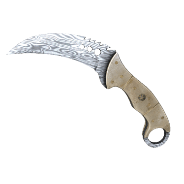 Cuchillo Talon | Acero de Damasco (probado en campo)