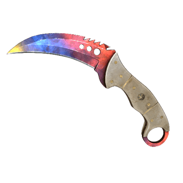 nôž „Sfalšovaný talon“ | Marble Fade (novinka v továrni)