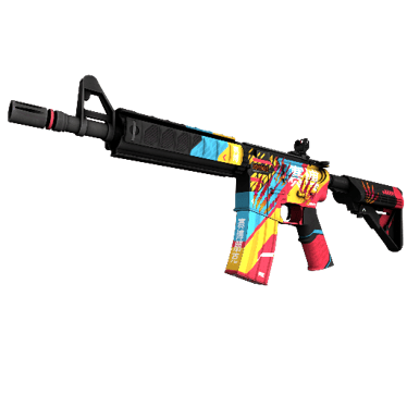 M4A4 | Seguridad cibernética (desgaste mínimo)