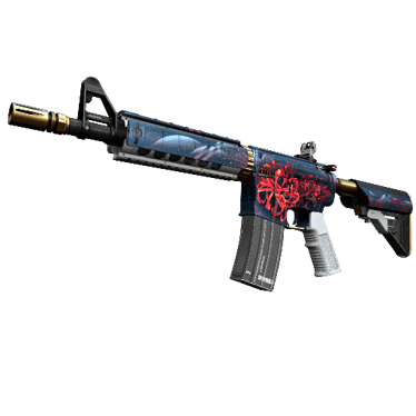 M4A4 | スパイダーリリー (ミニマルウェア)