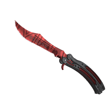 ★ Butterfly Knife | Slaughter (Minimal Wear)