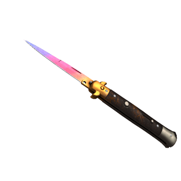 ★ Stiletto Knife | Fade (Minimal Wear)