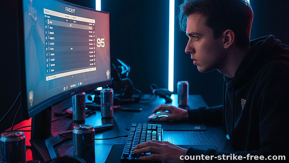 donk colpisce 95 uccisioni su FACEIT: dentro i suoi segreti di mira
