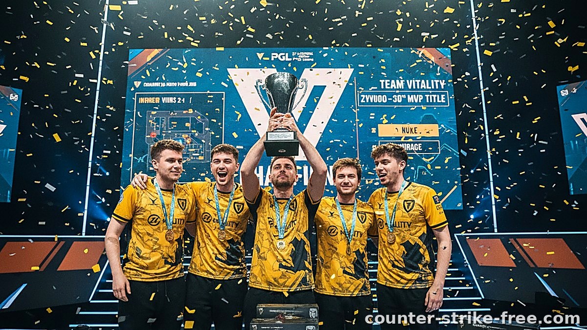 Vitality a câștigat PGL Cluj-Napoca 2026: ZywOo ia al 30-lea titlu MVP