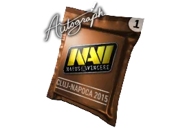 Nimikirjoitus Kapseli | Natus Vincere | Cluj-Napoca 2015