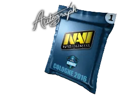 Nimikirjoitus Kapseli | Natus Vincere | Köln 2016