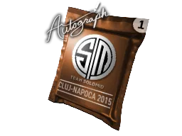 Nimikirjoitus Kapseli | Team SoloMid | Cluj-Napoca 2015