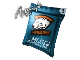 オートグラフカプセル|Virtus.Pro|MLG コロンバス 2016