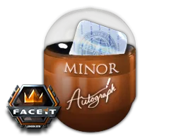 Londres 2018 Cápsula autógrafa de Minor Challengers