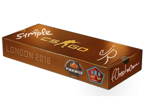 Londra 2018 Mirage Hatıra Paketi