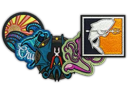 Colección de parches Operation Riptide