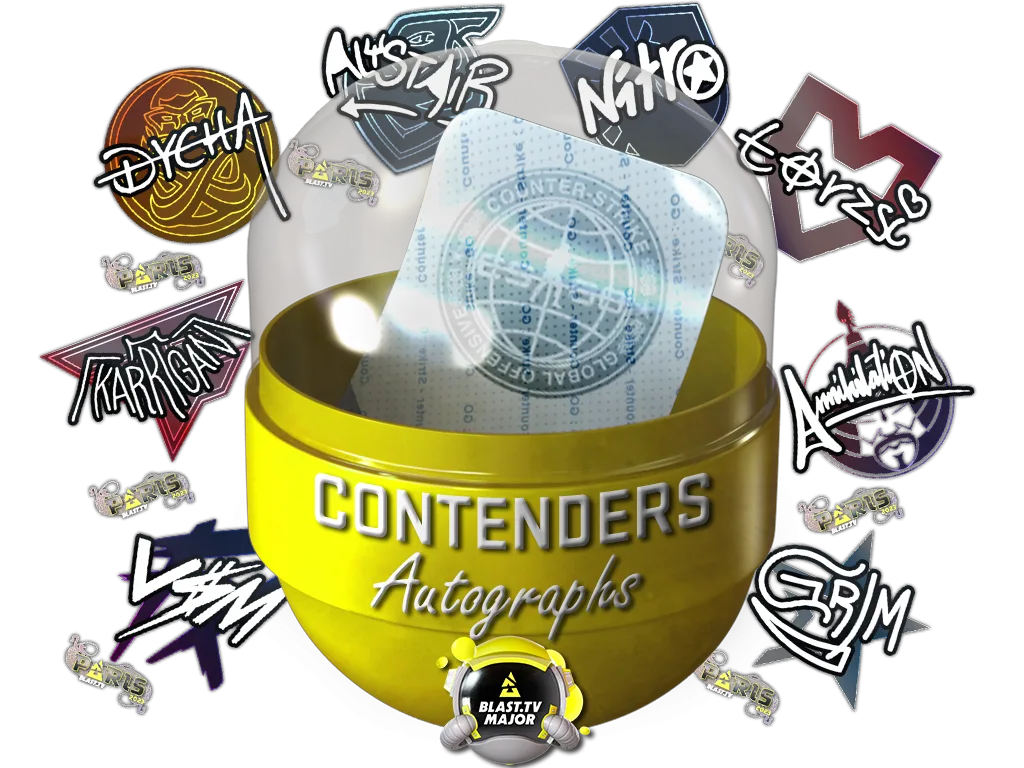 Cápsula autógrafa de Contenders París 2023