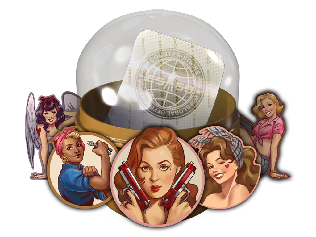Cápsula de pin-up