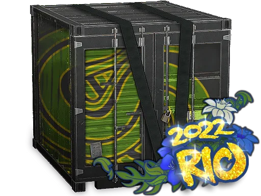 Unidad de almacenamiento Rio 2022 con pegatinas Glitter