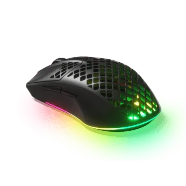 SteelSeries Aerox 3 ไร้สายสีดํา